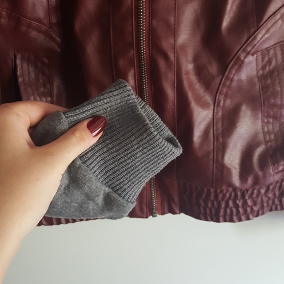 *SO CUTE* mixed media jacket - Picture 4 of 5